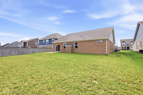 Yard at 4660 W Tradwell Drive, New Palestine, IN