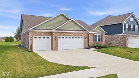 Front exterior at 4660 W Tradwell Drive, New Palestine, IN