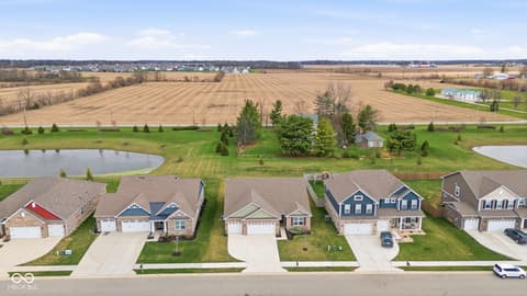 Front exterior at 4660 W Tradwell Drive, New Palestine, IN
