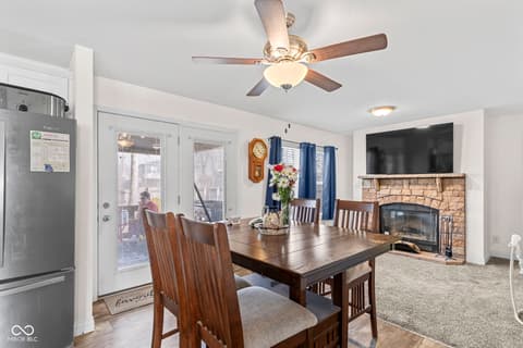 Dining room at 1319 W Commerce Street, Brownstown, IN