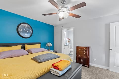 Bedroom at 1319 W Commerce Street, Brownstown, IN
