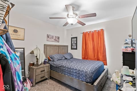 Bedroom at 1319 W Commerce Street, Brownstown, IN