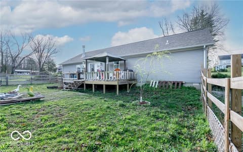 Backyard at 1319 W Commerce Street, Brownstown, IN