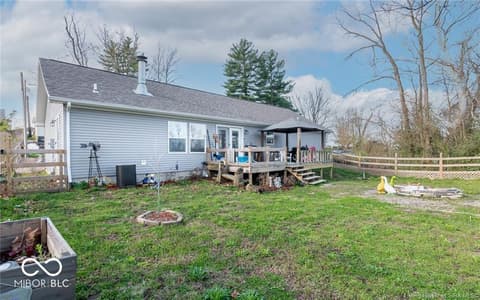 Backyard at 1319 W Commerce Street, Brownstown, IN