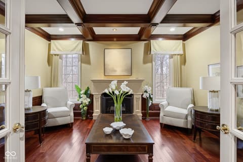 Sitting Room — 4530 Chase Oak Court, Zionsville, IN