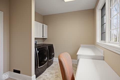Laundry room at 4530 Chase Oak Court, Zionsville, IN