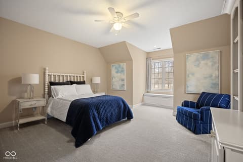 Bedroom at 4530 Chase Oak Court, Zionsville, IN