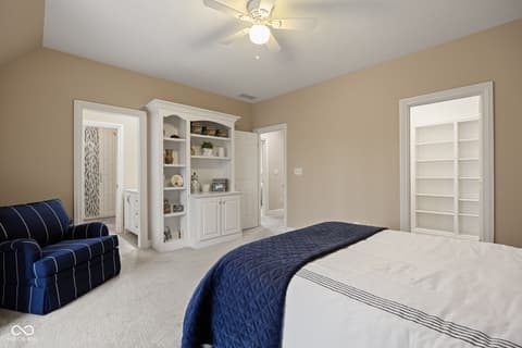 Bedroom at 4530 Chase Oak Court, Zionsville, IN