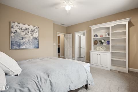 Bedroom at 4530 Chase Oak Court, Zionsville, IN