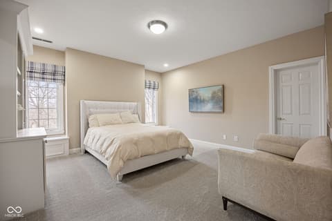 Bedroom at 4530 Chase Oak Court, Zionsville, IN