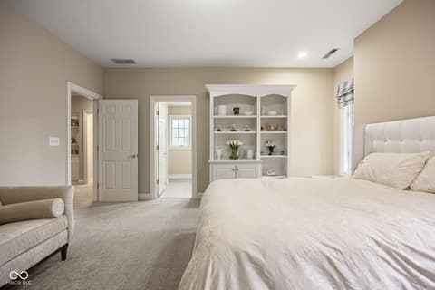 Bedroom at 4530 Chase Oak Court, Zionsville, IN