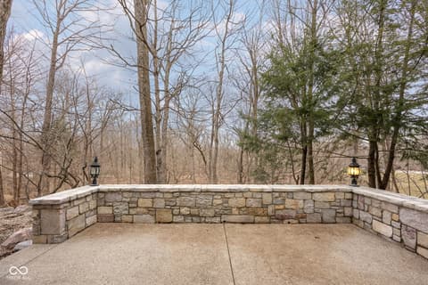 Outdoor living area at 4530 Chase Oak Court, Zionsville, IN