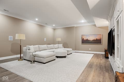 Media Room — 4530 Chase Oak Court, Zionsville, IN