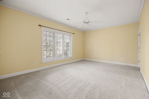 Living room at 4530 Chase Oak Court, Zionsville, IN
