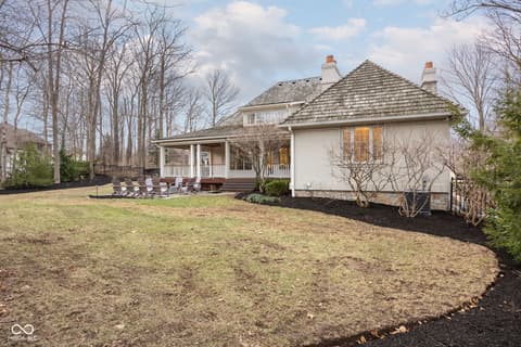 Backyard at 4530 Chase Oak Court, Zionsville, IN