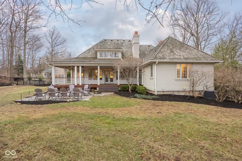Backyard at 4530 Chase Oak Court, Zionsville, IN