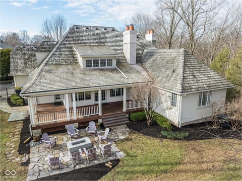 Backyard at 4530 Chase Oak Court, Zionsville, IN