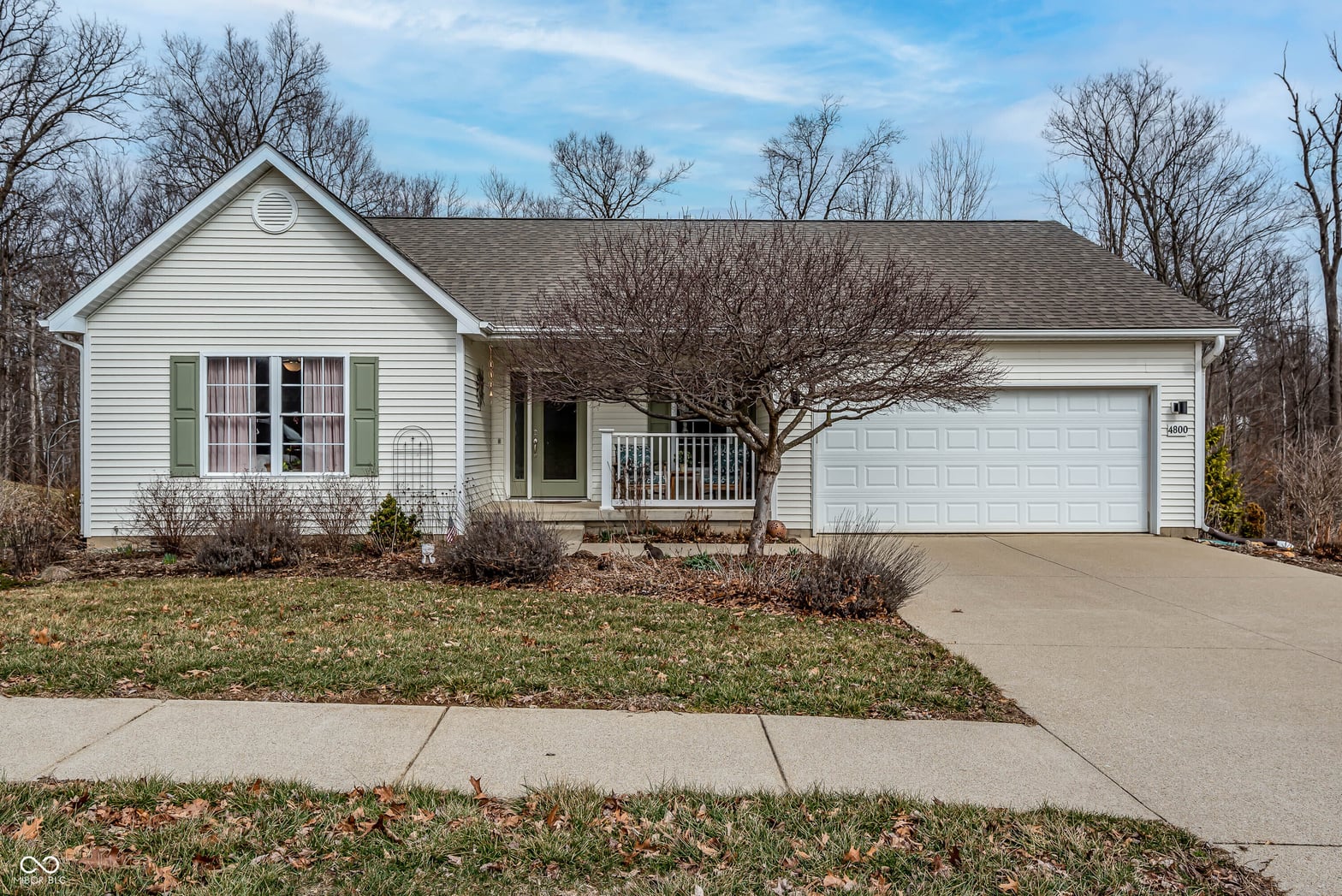 Front exterior at 4800 W Aran Court, Bloomington, IN