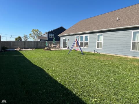 Backyard at 1479 Classic Avenue, Greenwood, IN
