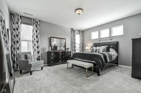 Bedroom at 10938 Matherly Way, Noblesville, IN