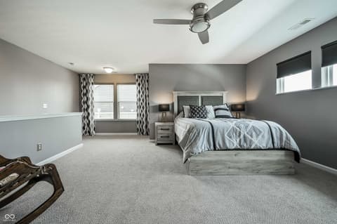 Bedroom at 10938 Matherly Way, Noblesville, IN