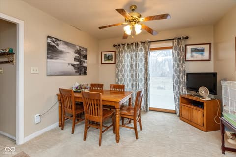 Dining room at 4149 Mellis Drive, Indianapolis, IN