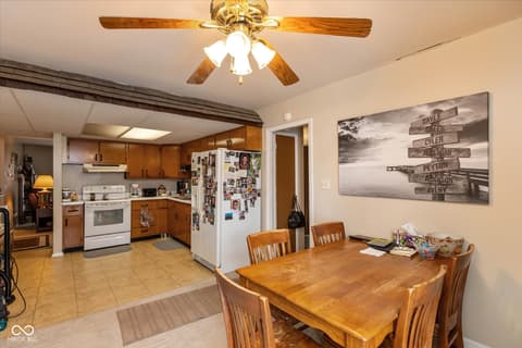Dining room at 4149 Mellis Drive, Indianapolis, IN