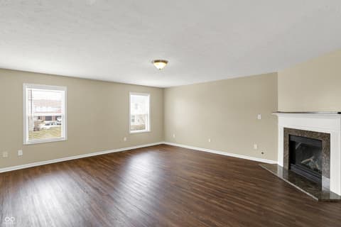 Living room at 1291 Windswept Drive, Greenwood, IN