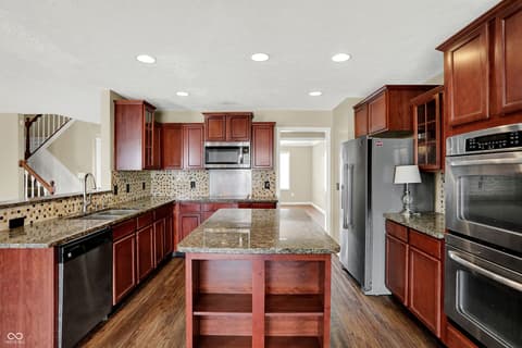 Kitchen at 1291 Windswept Drive, Greenwood, IN