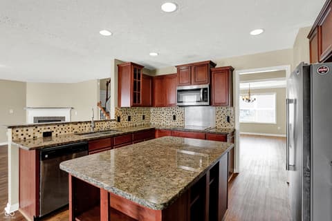 Kitchen at 1291 Windswept Drive, Greenwood, IN