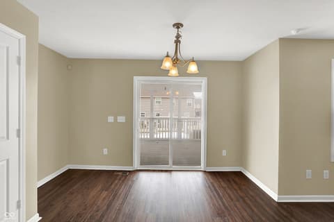 Dining room at 1291 Windswept Drive, Greenwood, IN