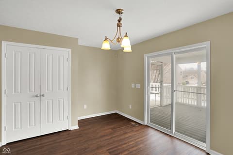 Dining room at 1291 Windswept Drive, Greenwood, IN