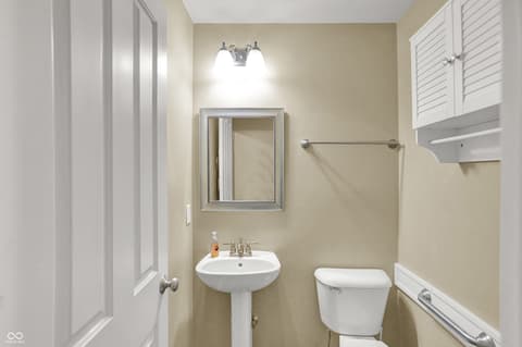 Bathroom at 1291 Windswept Drive, Greenwood, IN