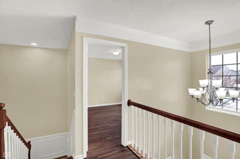 Hallway at 1291 Windswept Drive, Greenwood, IN