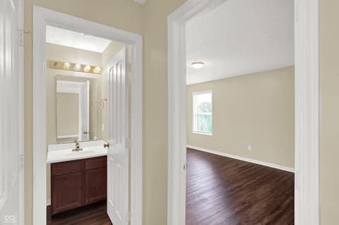 Bathroom at 1291 Windswept Drive, Greenwood, IN
