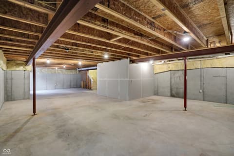 Basement at 1291 Windswept Drive, Greenwood, IN