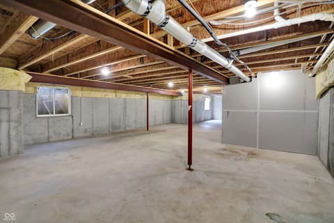 Basement at 1291 Windswept Drive, Greenwood, IN