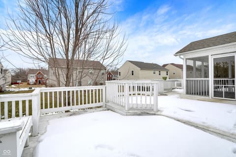 Yard at 1291 Windswept Drive, Greenwood, IN