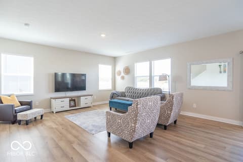 Living room at 1516 Ironwood Road, Greenfield, IN