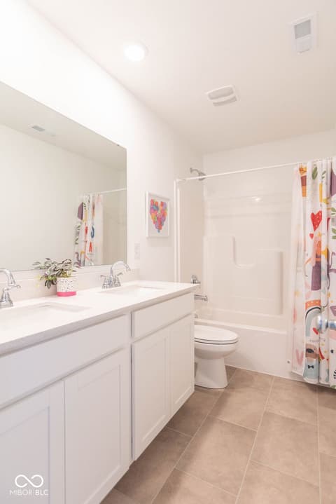 Bathroom at 1516 Ironwood Road, Greenfield, IN