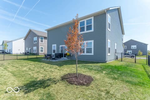 Backyard at 1516 Ironwood Road, Greenfield, IN