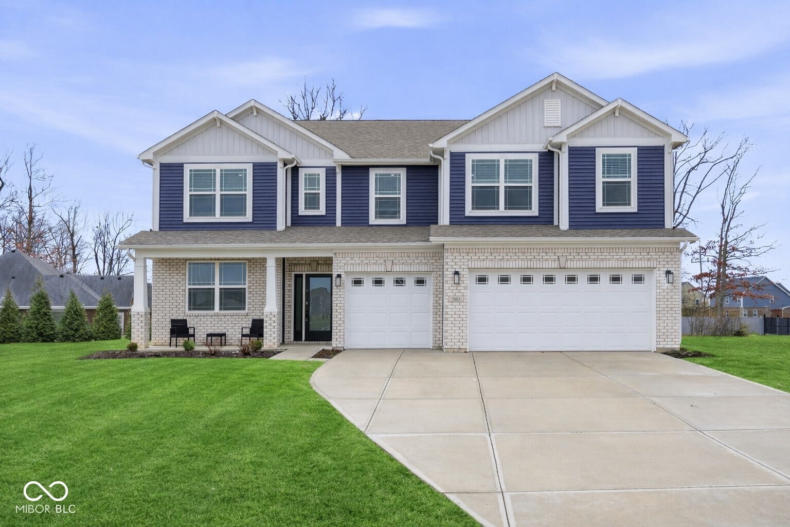 Front exterior at 7683 Fairwood Boulevard, Plainfield, IN