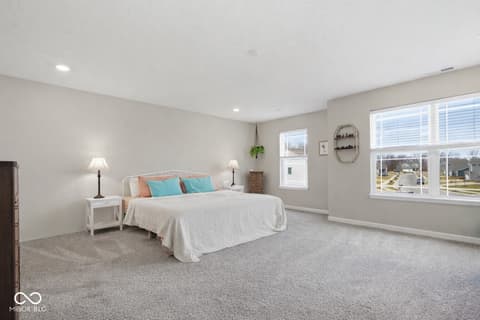 Bedroom at 7683 Fairwood Boulevard, Plainfield, IN