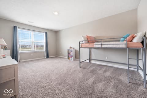 Bedroom at 7683 Fairwood Boulevard, Plainfield, IN