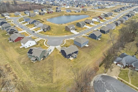 Aerial view at 7683 Fairwood Boulevard, Plainfield, IN