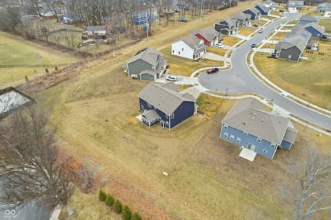 Aerial view at 7683 Fairwood Boulevard, Plainfield, IN