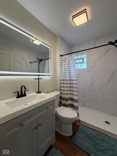 Bathroom at 3671 Birchwood Avenue, Indianapolis, IN