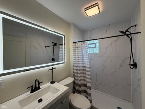 Bathroom at 3671 Birchwood Avenue, Indianapolis, IN