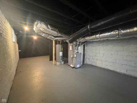 Basement at 3671 Birchwood Avenue, Indianapolis, IN