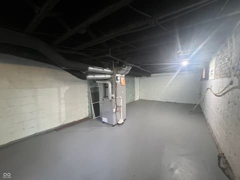 Basement at 3671 Birchwood Avenue, Indianapolis, IN